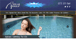 Desktop Screenshot of polarpools.com
